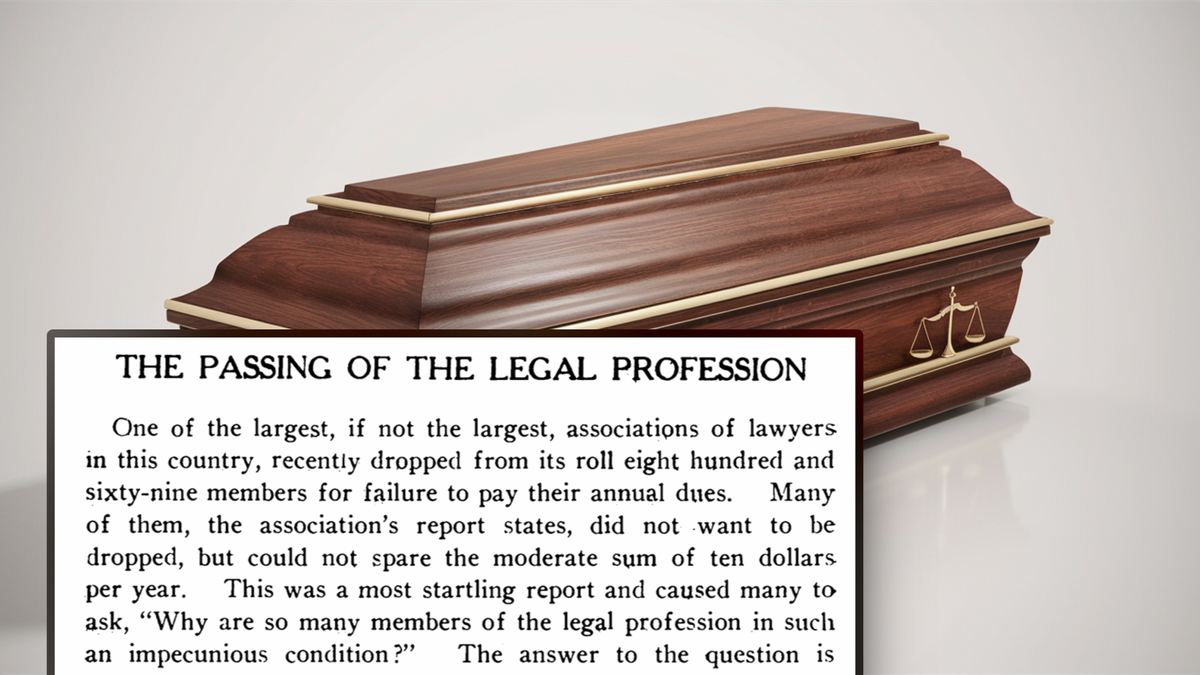 "To Hell With Ethics!" Did Insurance Companies Strip Attorneys of Their Practices in 1913?